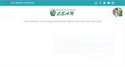 Desktop Screenshot of cean-idiomas.es